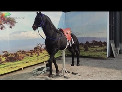 Доказательство снега животных Animatronic лошади Rideable парка потехи Animatronic