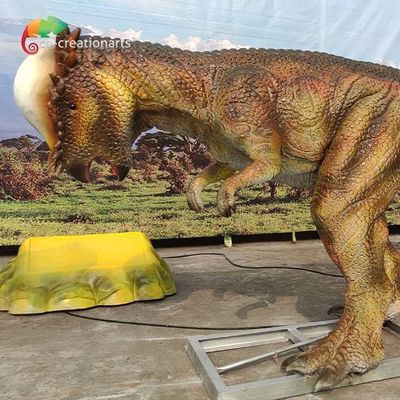 Тематический парк 3M Animatronic Dinsoaur в натуральную величину Pachycephalosaurus для парка атракционов