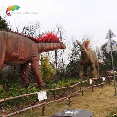 Amargasaurus динозавра тематического парка в натуральную величину Animatronic 12 метра