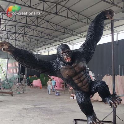 Ориентированная на заказчика передвижная Animatronic горилла для дистанционного управления тематического парка