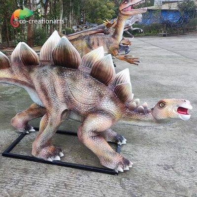 Статуя стегозавра стеклоткани реплики доказательства воды Animatronic Animatronic