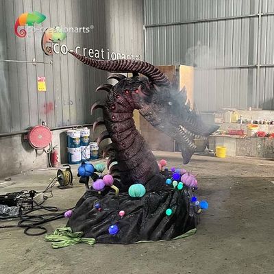 Западное пламенистое Animatronic доказательство солнца драконов