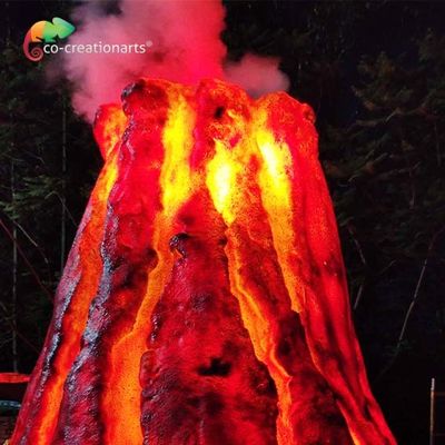 Вулкан стеклоткани Animatronics репеллента воды выполненный на заказ для парка атракционов