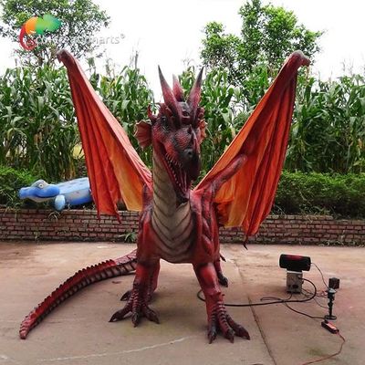 Драконов выставки темы CE дракон на открытом воздухе Animatronic в натуральную величину для парка атракционов