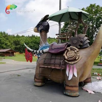 Высокая прочность динозавровый парад плавучий транспорт для городской площади