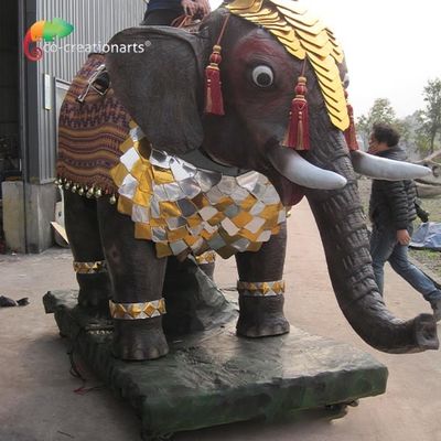 Хорошая цена. Дети слона Animatronics CE выполненные на заказ едут взаимодействующее оборудование онлайн