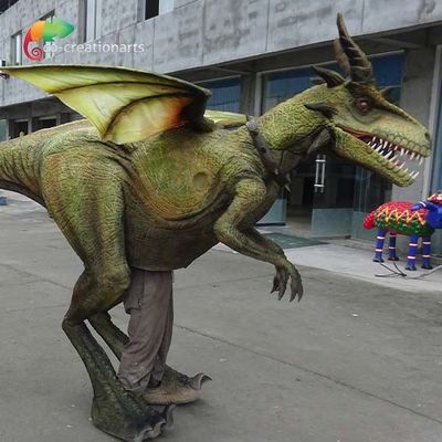 Изготовление на заказ динозавра Sunproof Animatronic персонализированное костюмом