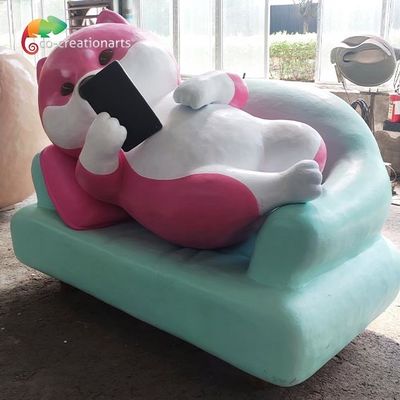 Реплики Shiba Inu Animatronic изготовленные на заказ микро- модельные для парка атракционов
