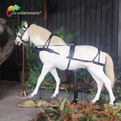 Ridable сымитировало животных идущей лошади реалистических Animatronic для выставки занятности
