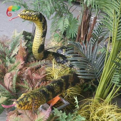 В натуральную величину животные сымитировали Animatronic змеек в животных выставках