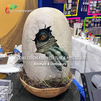 Купить Мини взаимодействующее яйцо динозавра с двигая динозавром младенца для дисплеев музея и тематического парка Производство в сети