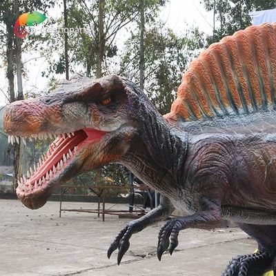 Хорошая цена. Динозавры Spinosaurus тематического парка в натуральную величину Animatronic для спортивной площадки парка атракционов онлайн