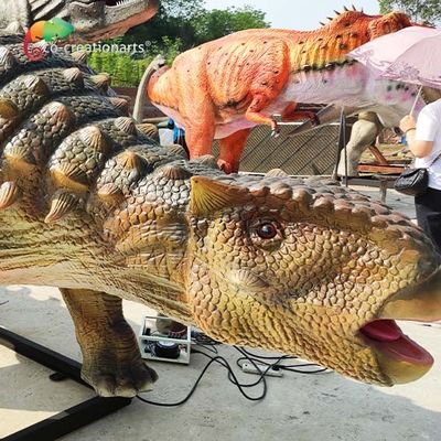 Хорошая цена. Динозавр Animatronic Ankylosaurus CE 5M искусственный для выставки торгового центра онлайн