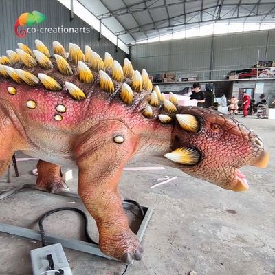 Хорошая цена. 6m в натуральную величину Animatronic Sunproof освещая модель динозавра Ankylosaurus для на открытом воздухе выставки онлайн
