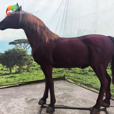 Лошадь на открытом воздухе животных тематического парка искусственных Animatronic для фермы