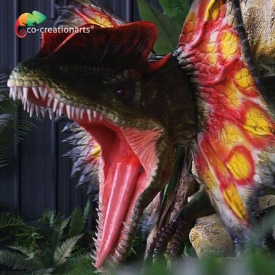 Хорошая цена. Animatronics динозавра рыка ядровый в выставке музея тематического парка онлайн