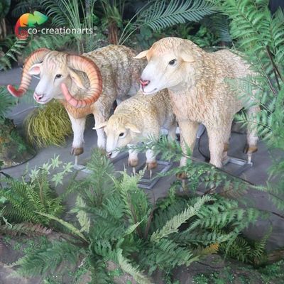 Хорошая цена. Голубые Animatronic овцы 110v сымитировали животных для животных выставок онлайн
