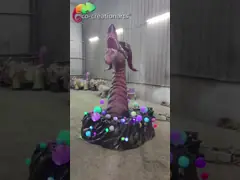 Западное пламенистое Animatronic доказательство солнца драконов